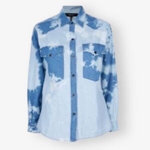 Isabel Marant Tie Dye Denim Shirt | Size M